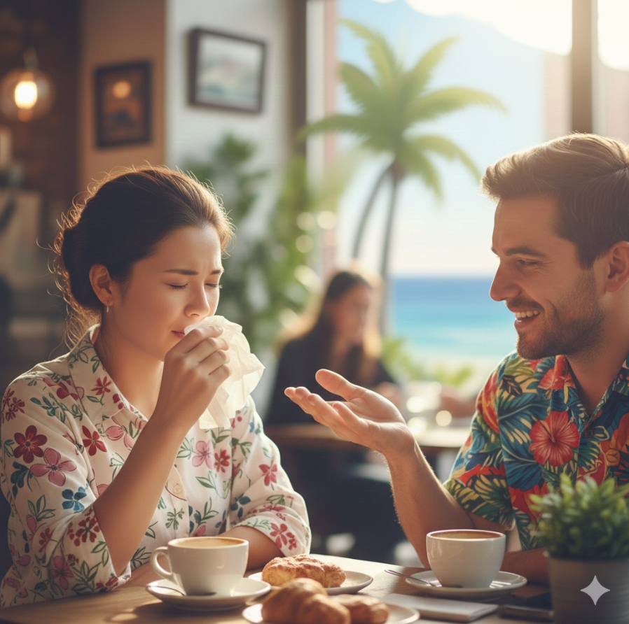 くしゃみの後のおまじない「くすけー」